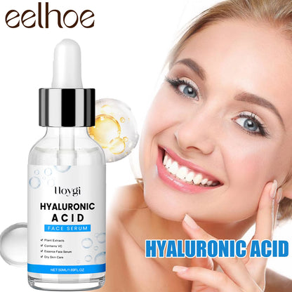 Suero de ácido hialurónico 50 ml suero facial antienvejecimiento con centella asiática hidratación profunda para una piel radiante para líneas finas arrugas
