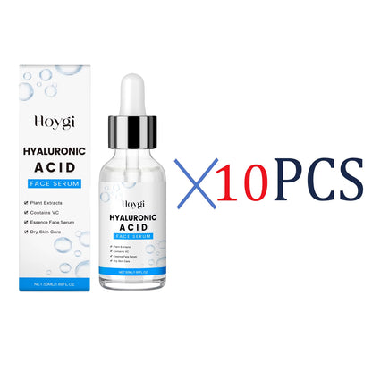 Suero de ácido hialurónico 50 ml suero facial antienvejecimiento con centella asiática hidratación profunda para una piel radiante para líneas finas arrugas